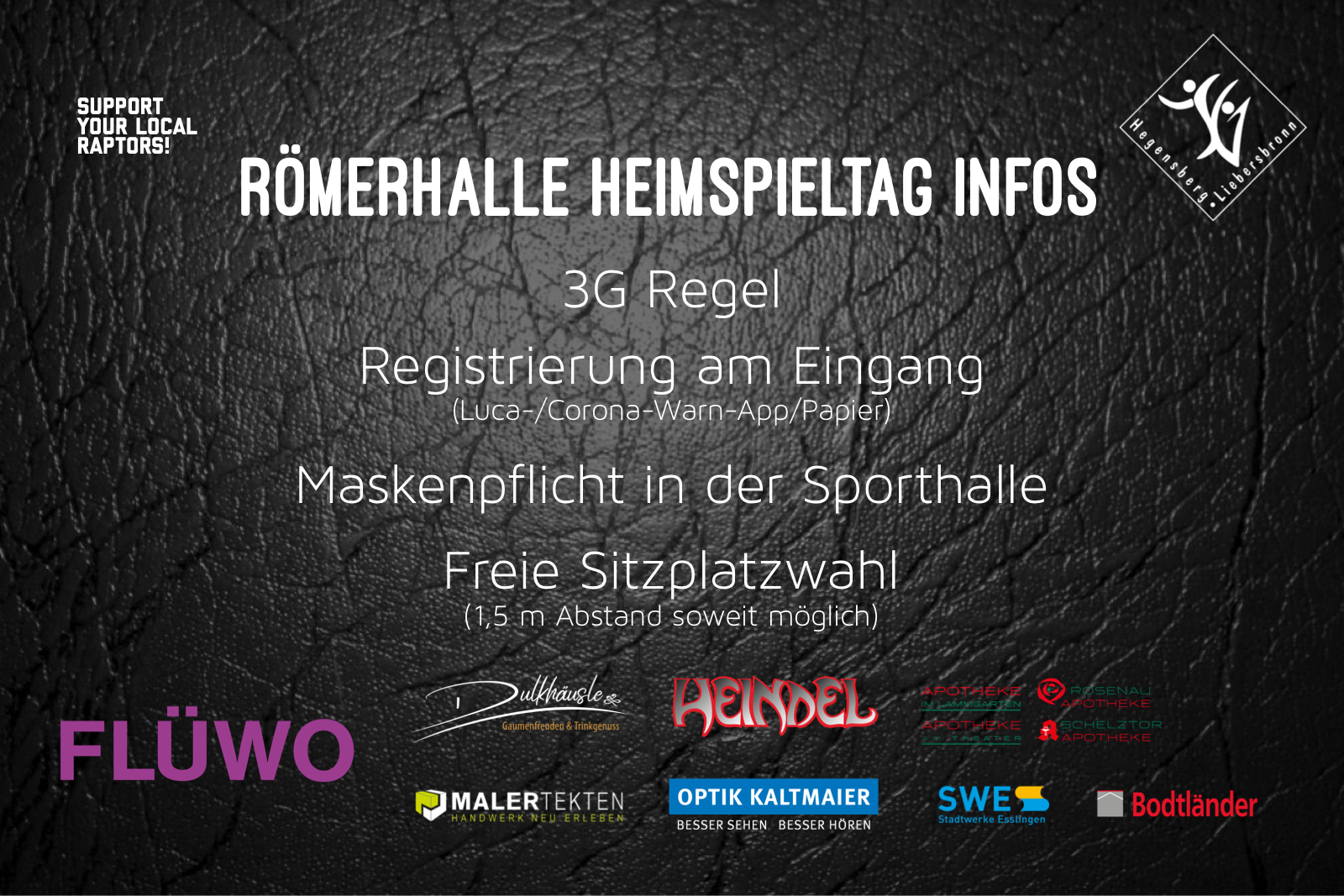 Corona Infos Römerhalle