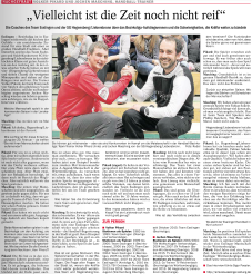 Interview aus der Esslinger Zeitung vom 13.01.2016