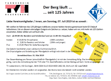 Der Berg läuft - seit 125 Jahren