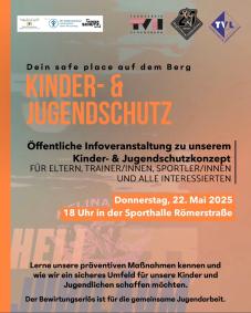 Infoveranstaltung Kinder- &amp; Jugendschutzkonzept
